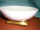 Vintage 1950 ' S Era Pink Porcelain Bowl W/a Painted Gold Base Bowls photo 1