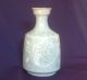 Celadon Vase Korean 1900 ' S Craquelare Glaze Cranes Crane Porcelain Vases photo 1