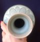 Celadon Vase Korean 1900 ' S Craquelare Glaze Cranes Crane Porcelain Vases photo 5