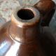 Antique Stoneware: 1gal.  Jug W/ Unusual Iridescent Copper & Brown Glaze,  Ex Jugs photo 4