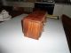 Vintage Cedar Dresser Jewelry Box With Brass Knobs.  Really Cool. Boxes photo 4