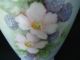 Handpainted Porcelain Vase,  Signed,  Raspberry & Cherry Blossoms Nr Other photo 8