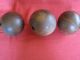 Antique 19th Century Wooden Bowling Balls Other photo 2