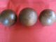 Antique 19th Century Wooden Bowling Balls Other photo 3