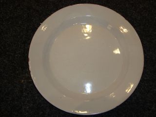 18/19th Century Delftware White Fayence Plate. photo