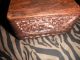 Vintage Carved Wooden Box Trinket Boxes photo 2