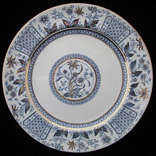 Large Antique Staffordshire Transfer Plate ~ Norman 1875 photo
