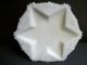 4 Incised ' Star ' Pattern Pin Trays/coasters/milk Glass/parian/n.  Y.  C.  Pottery Other photo 3