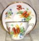 Vintage English Rosina Cup & Saucer Bone China Poppies Cups & Saucers photo 1