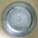 18th Century Pewter Plate By Benjamin Withers,  C.  1720 ~ London Metalware photo 2