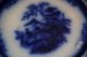 Amoy Davenport 1 Plate Flow Blue Anchor China Pottery 9 - 1/4 Inches Antique Plate Plates & Chargers photo 1