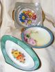 Vintage Noritake Hand Painted Bon Bon/lemon Dish Bowls photo 2
