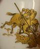 Cusins Espana,  Gilded Spanish Knight Legend Décor Small Porcelain Cup & Saucer Cups & Saucers photo 3