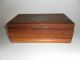 Vintage Wooden Hand Made Box Boxes photo 2