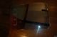 Vtg Beveled Art Deco Mid Century Modern Etched Glass Mirror 1944 Label Mirrors photo 9