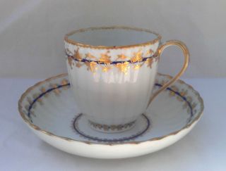 ' 1785 ' Royal Crown Derby Cup & Saucer photo