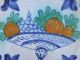 An Extremely Delft Tile With A Fruit - Dish.  +++++++++++++ Tiles photo 1
