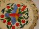 Folkart Toleware Tray Lot Birds And Flowers Toleware photo 1