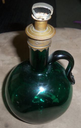 Green Colored Bottle photo