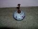Vintage Perfume Bottle With Atomizer Hand Painted Flowers Perfume Bottles photo 1
