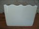 Vintage Recipe Box - White With A Wooden Lid Stamped Japan Boxes photo 4