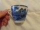 Old Blue & White Full Size Tea Cup & Saucer Cups & Saucers photo 1