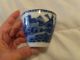 Old Blue & White Full Size Tea Cup & Saucer Cups & Saucers photo 5
