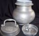 French Pewter Tea Caddy Metalware photo 1