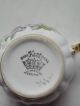 Antique Taylor & Kent Bone China Teacup/saucer - W Floral Design & Gold Accents Cups & Saucers photo 4