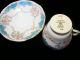 Vintage Salisbury ' Chelsea ' Bone China Demi Cup And Saucer 301 Cups & Saucers photo 1