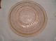 Pink Depression Glass Plate Other photo 1