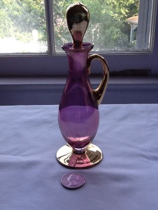 Vintage Lavender Decanter - photo