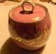 Vintage Pink & Gold Lustre Sugar Bowl Md In Germany Newtownards Ireland Souviner Creamers & Sugar Bowls photo 1