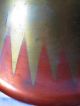 Signed Roycroft Bowl With Sun Burst Design Metalware photo 3