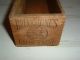 Vintage Wooden Box Breakstone ' S Cream Cheese Boxes photo 1