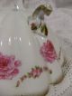Antique Kuno Steinmann Porcelain Bowl Bridal Roses A La France Made In Germany Bowls photo 6