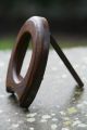 19th C Oak Picture Or Photo Frame In The Shape Of A Victorian Toilet Seat Other photo 1