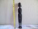 Hand Carved Solid Wood Besmo Product - African Woman Statue - No Resrv Carved Figures photo 1