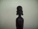 Hand Carved Solid Wood Besmo Product - African Woman Statue - No Resrv Carved Figures photo 7