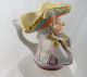 Antique Wedgwood Painted Figural Soldier Jug Pitcher Jugs photo 2
