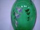 Emerald Green Art Glass Wine Decanter Decanters photo 5