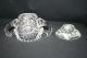 Vintage Crystal Sugar Dish With Top Dishes photo 2