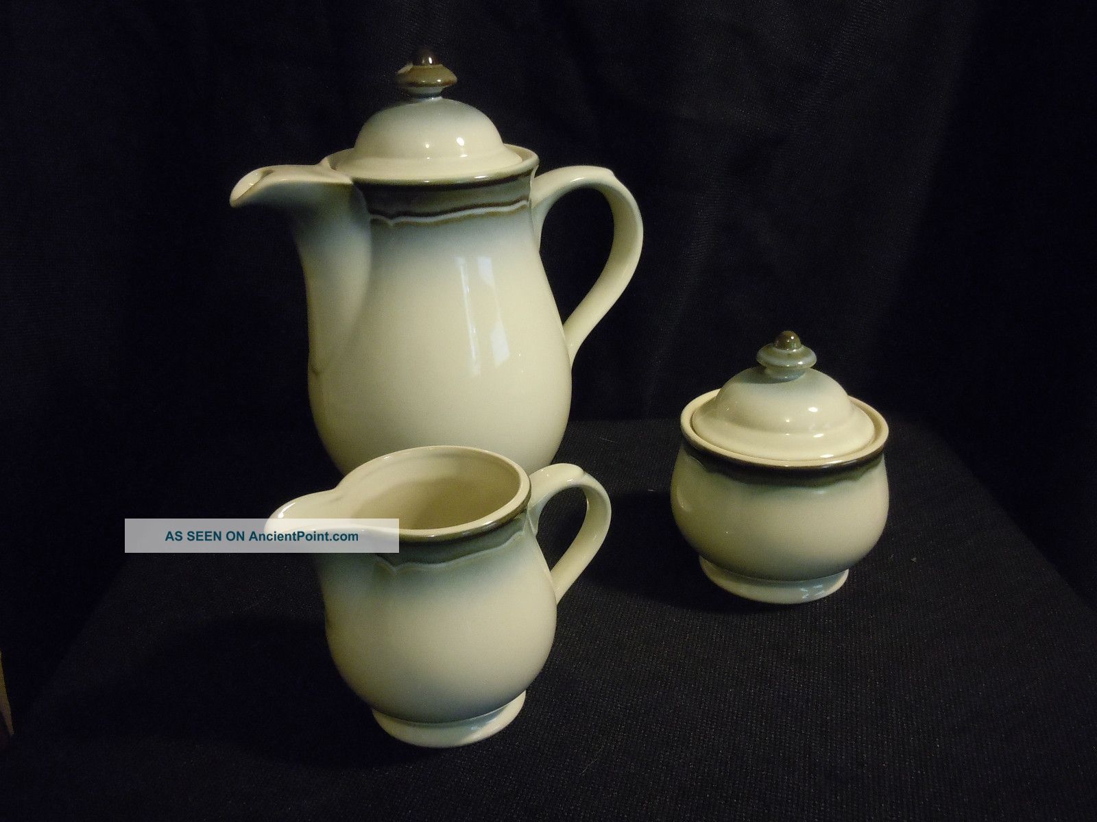 Noritake Ceramic Teapot,  Sugar Bowl And Creamer Set Teapots & Tea Sets photo