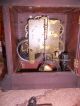 Pair Of Antique Seth Thomas Mantle Clocks.  One Wood,  One Mirrored. Clocks photo 3