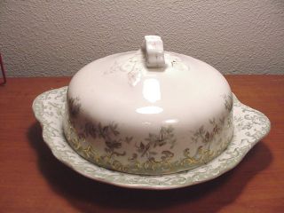 Oxford Henry Alcock & Co.  Butter / Cheese Covered Dish / Butter Dish / Cheese photo