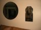 Art Deco Bathroom Rectangular Wall Mirror Etched 24 
