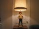Antique Le Siffleur Sculpture Lamp Lamps photo 1