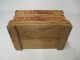 Vintage Wooden Cranberry Box Cape Cod Cranberries Thatcher & Co.  Hyannis,  Ma Boxes photo 5