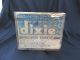 Vtg.  Dixie Process Cheese Wooden Box Chicago Ill.  Brick Blended American Htf? Boxes photo 1