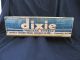 Vtg.  Dixie Process Cheese Wooden Box Chicago Ill.  Brick Blended American Htf? Boxes photo 2